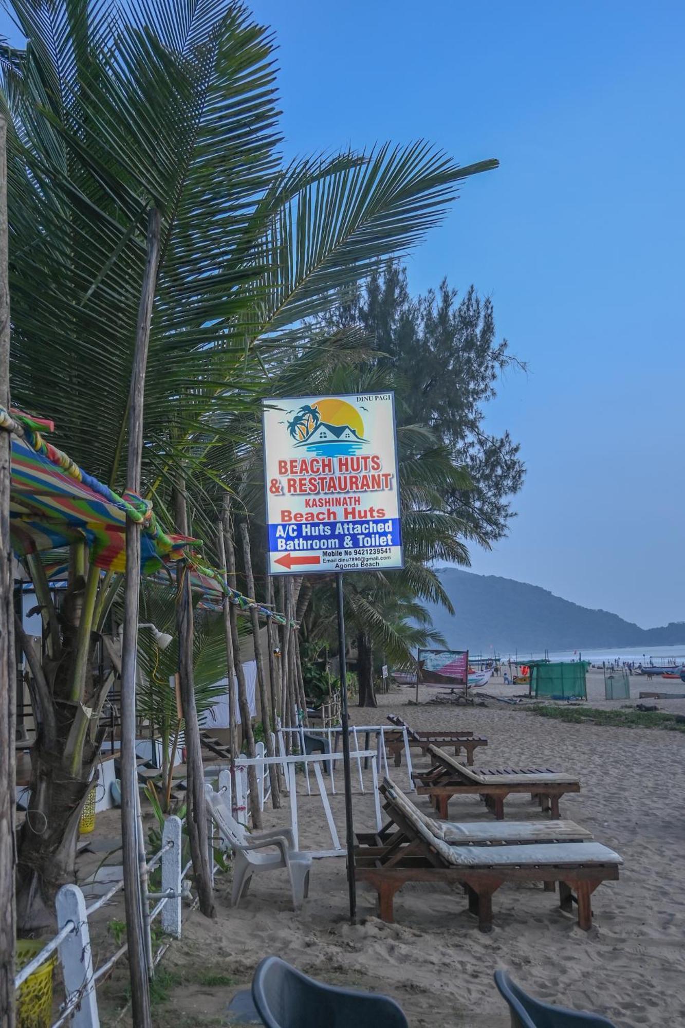 Kashinath Beach Huts Agonda Kültér fotó