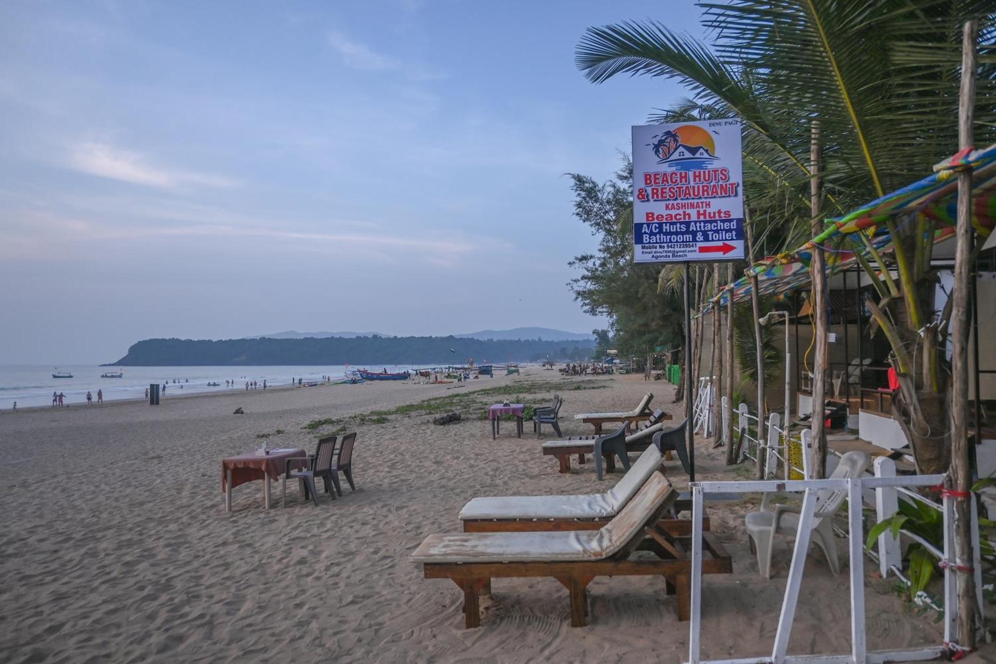 Kashinath Beach Huts Agonda Kültér fotó